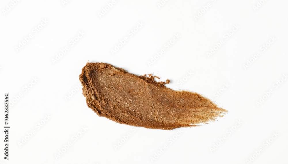 Eye shadow or bronzer neutral pastel orange nude smudge