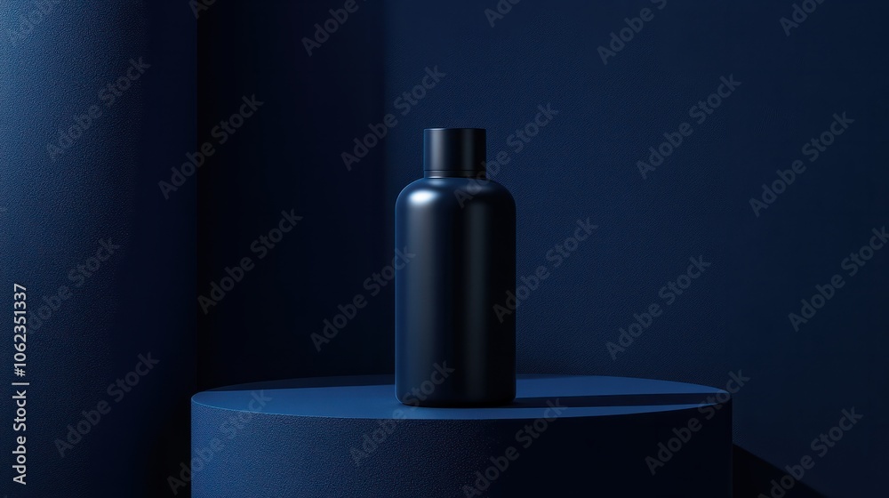 Dark blue product background Dark blue product background