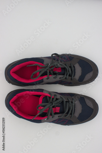 Hiking Shoes with Pink Interior Lining