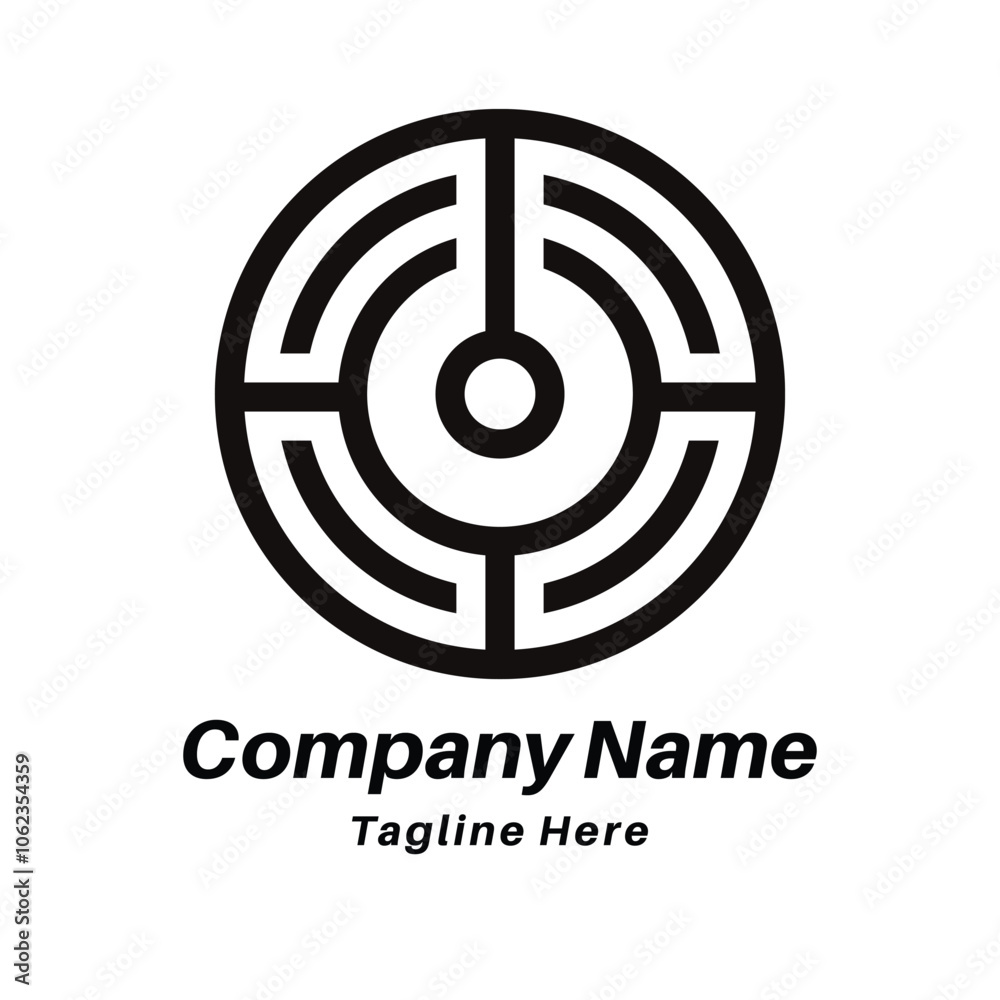 O letter tech logo design icon O letter tech logo design icon