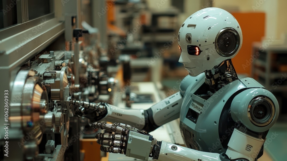 Humanoid Robot Operating in Industrial Environment Humanoid Robot Operating in Industrial Environment