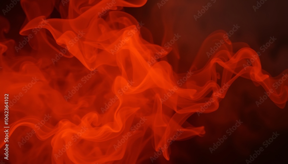 Wallpaper with abstract orange and black smoke swirls, blending seamlessly in a dark background, creating a mysterious and Halloween-inspired vibe. Wallpaper with abstract orange and black smoke swirls, blending seamlessly in a dark background, creating a mysterious and Halloween-inspired vibe.