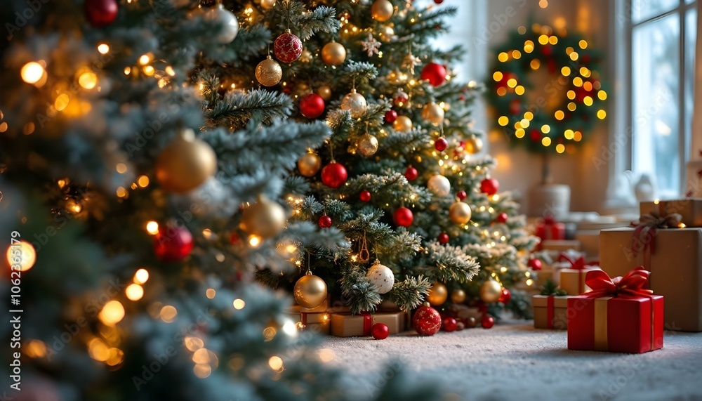 Merry Christmas Design with Xmas and Santa Merry Christmas Design with Xmas and Santa