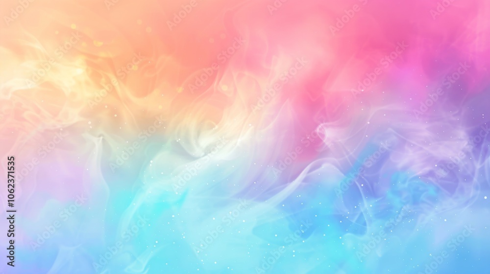 Grainy iridescent holographic gradient background. Psychedelic colourful pattern for your business and brand. Holo unicorn colours. Grainy iridescent holographic gradient background. Psychedelic colourful pattern for your business and brand. Holo unicorn colours.
