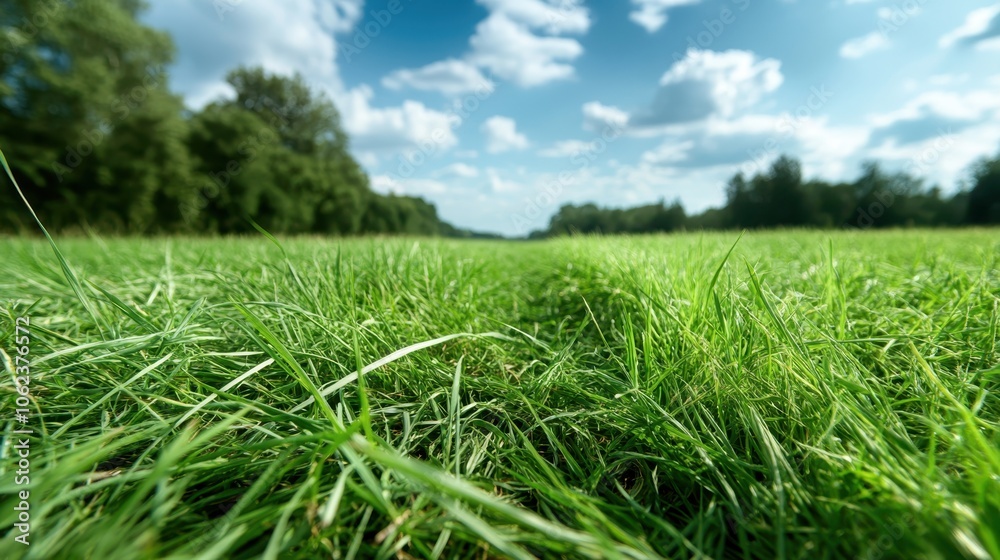 A vast green field extends under a clear blue sky, representing freedom and the boundless beauty of nature, highlighted by the lush greenery and distant horizon. A vast green field extends under a clear blue sky, representing freedom and the boundless beauty of nature, highlighted by the lush greenery and distant horizon.