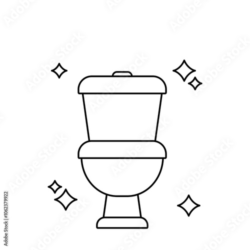 toilet icon sign vector
