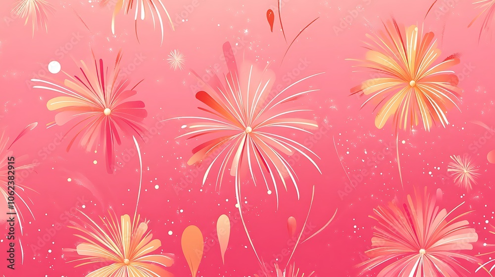 New Year rich purple backdrop adorned with whimsical star motifs New Year rich purple backdrop adorned with whimsical star motifs