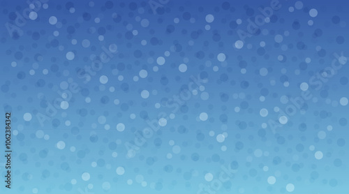 Blue abstract bokeh background. Vector illustration.