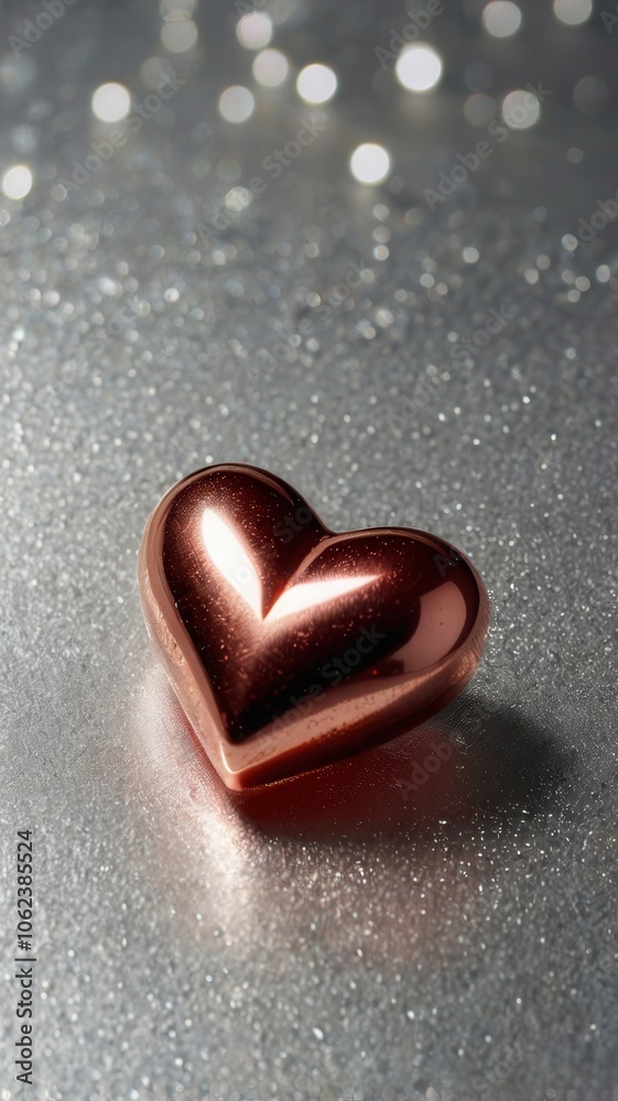 Fototapeta premium heart, love, valentine, symbol, shape, romance, day, valentines, red, decoration, romantic, passion, gift, isolated, celebration, holiday, wedding, sign, object, 3d, concept, winter