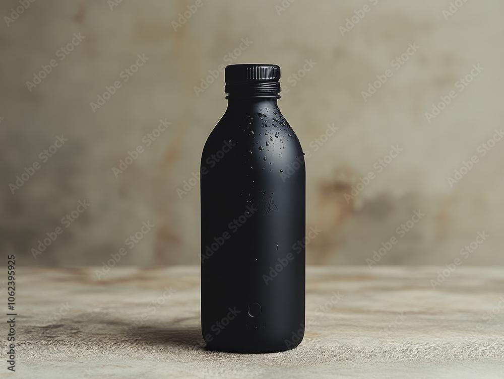 Black Plastic Water Bottles Black Plastic Water Bottles
