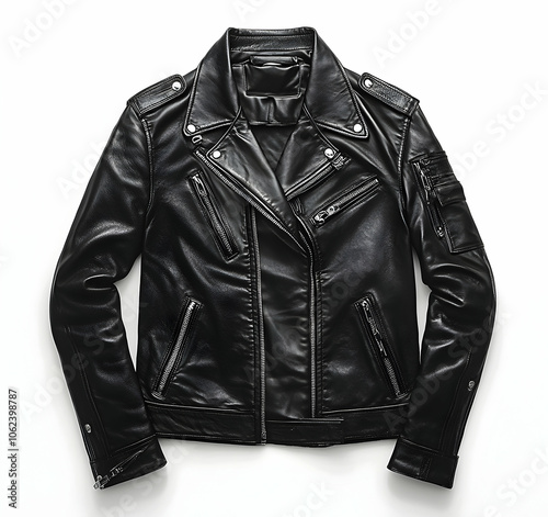 Mockup design premium stylish luxury leather jacket vintage leather jackets antique jacket mockup