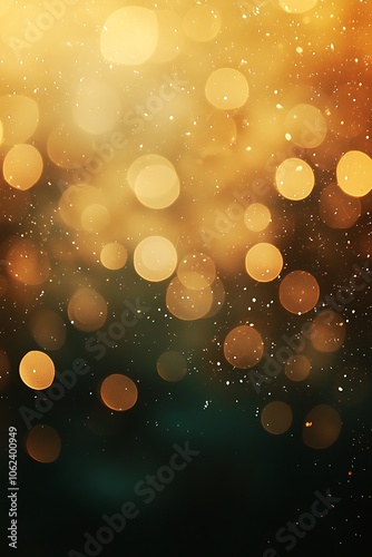 Blurred gold gradient background with a soft glow, suitable for design textures.