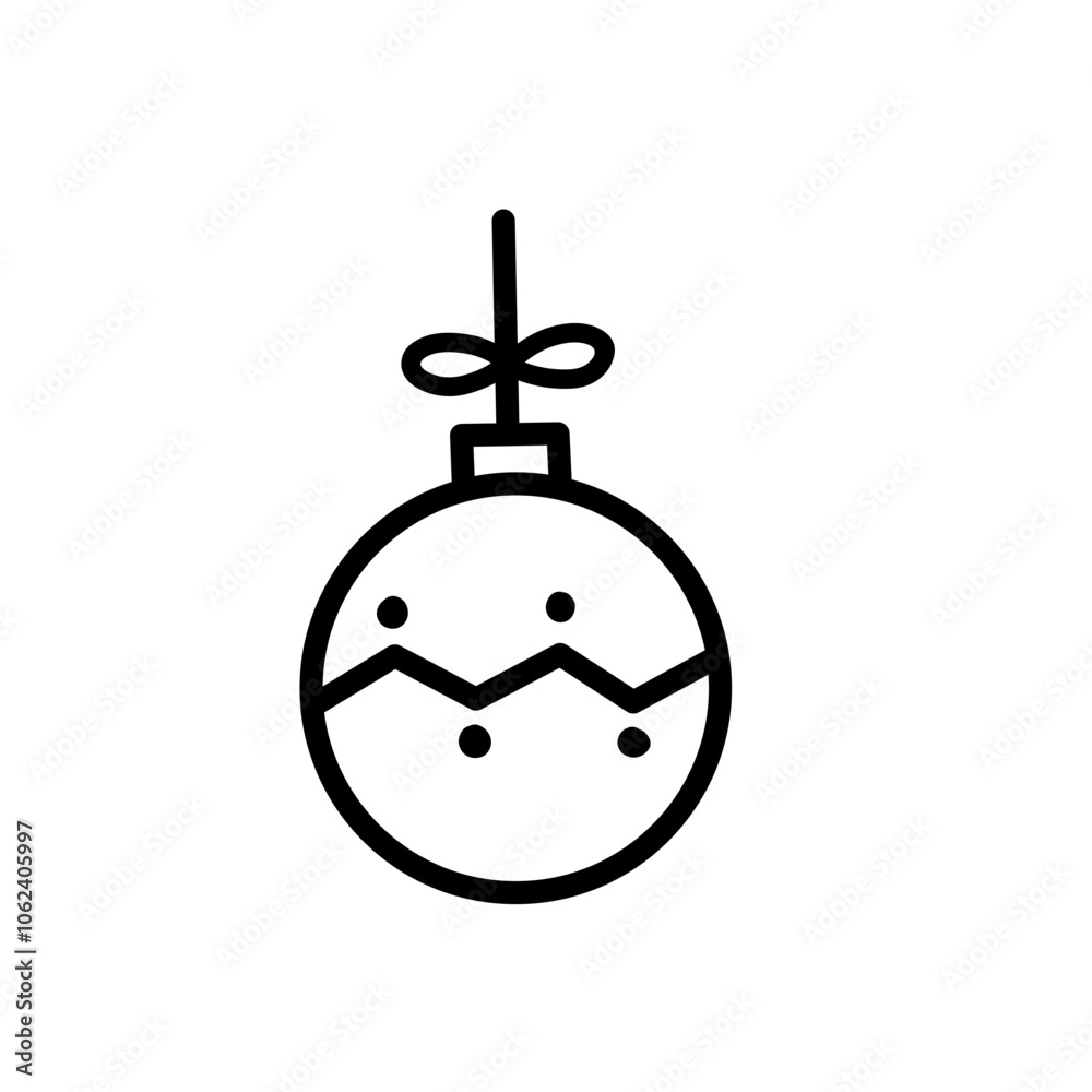 christmas ball outline christmas ball outline