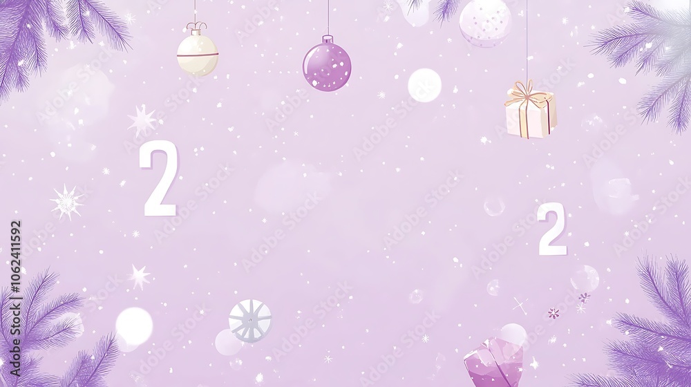 New Year muted gold backdrop adorned with simple party hat designs New Year muted gold backdrop adorned with simple party hat designs