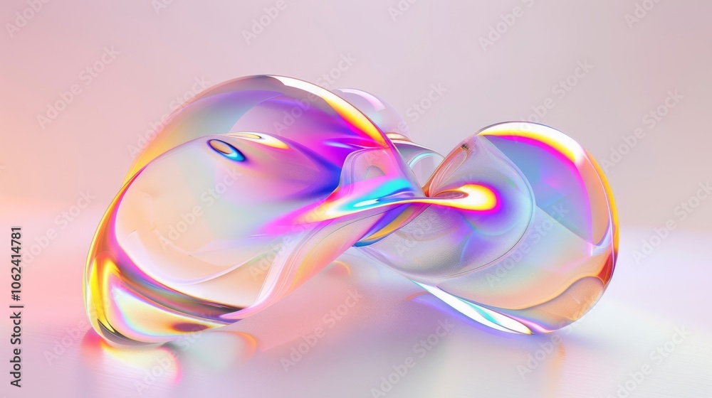 Fluid round abstract shape, futuristic modern banner design template, liquid glass stylized frame, 3d illustration. Fluid round abstract shape, futuristic modern banner design template, liquid glass stylized frame, 3d illustration.