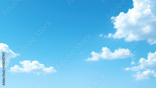 Morning Blue Sky Background