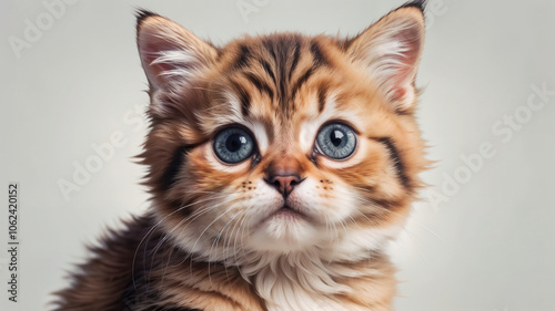 Adorable Fluffy Kitten with Captivating Eyes13