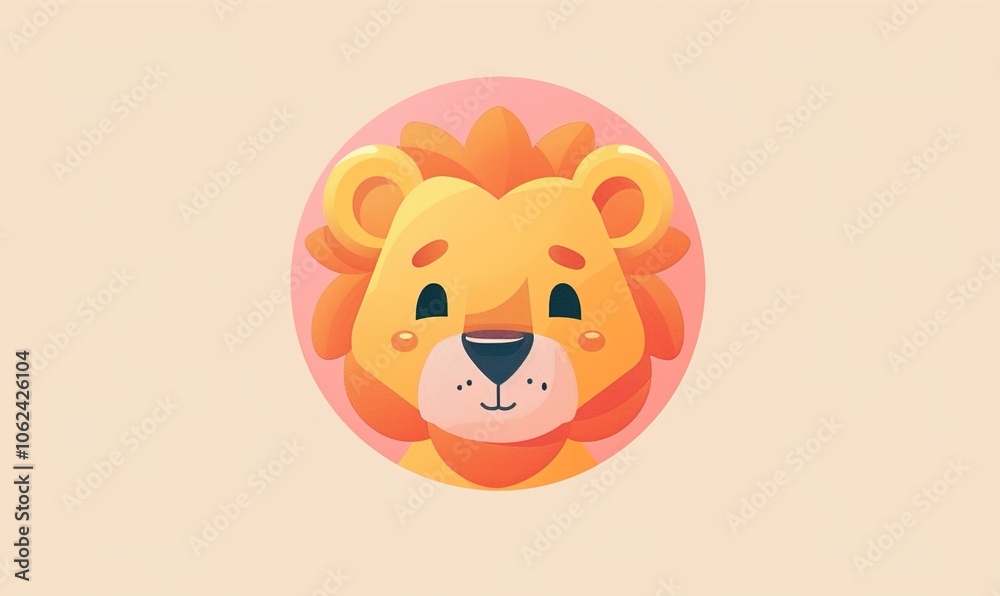 cute cartoon lion avatar with a cartoon concept that looks beautiful and lovely ai generated cute cartoon lion avatar with a cartoon concept that looks beautiful and lovely ai generated