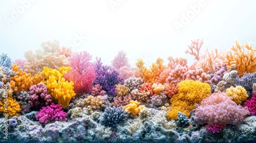 Vibrant Coral Reef Underwater