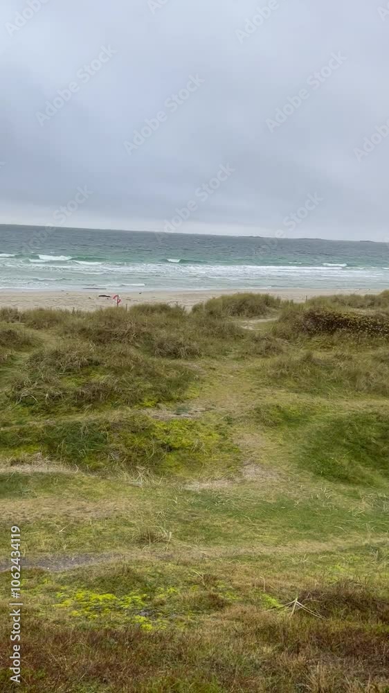 Sola Beach Autumn Beach life Stavanger Norway Sola Beach Autumn Beach life Stavanger Norway