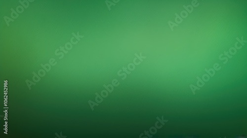 Uniform Deep Green Background, Solid Color Design for Clear Text and Graphics Display, Calm and Stable Visual