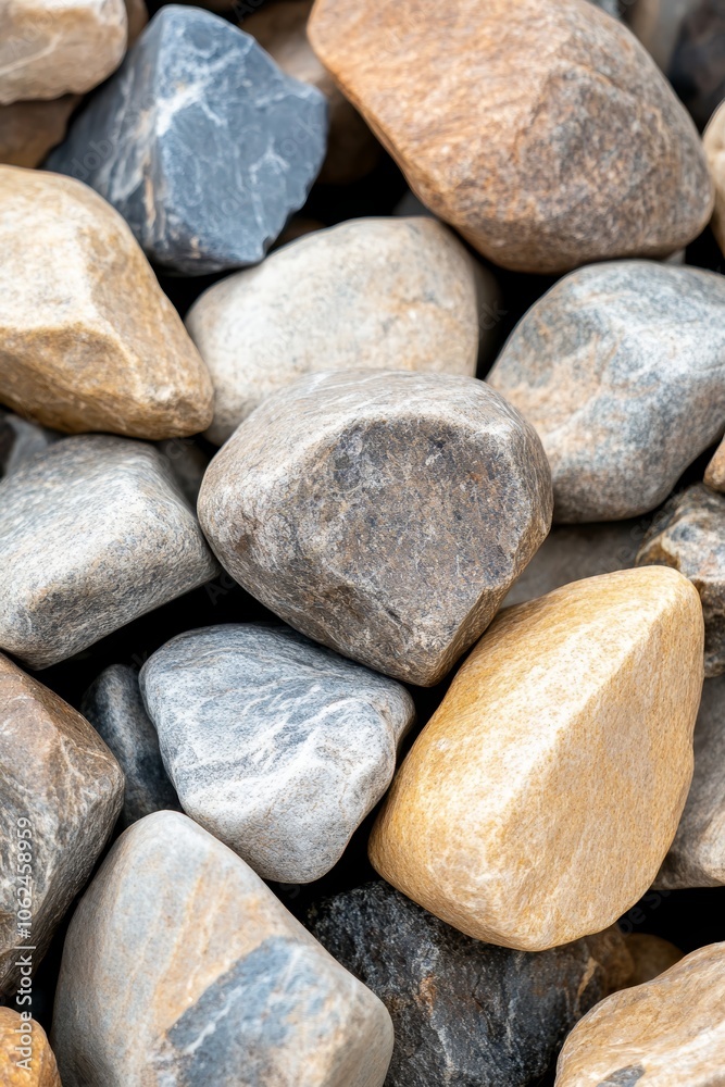 A pile of rocks that are laying on the ground A pile of rocks that are laying on the ground