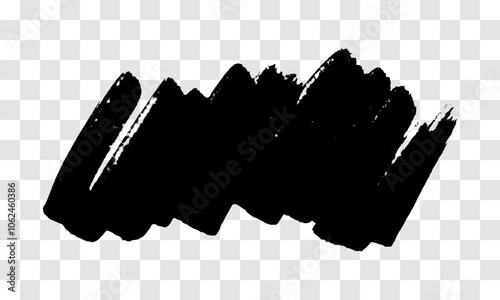 Scribble with a black marker
