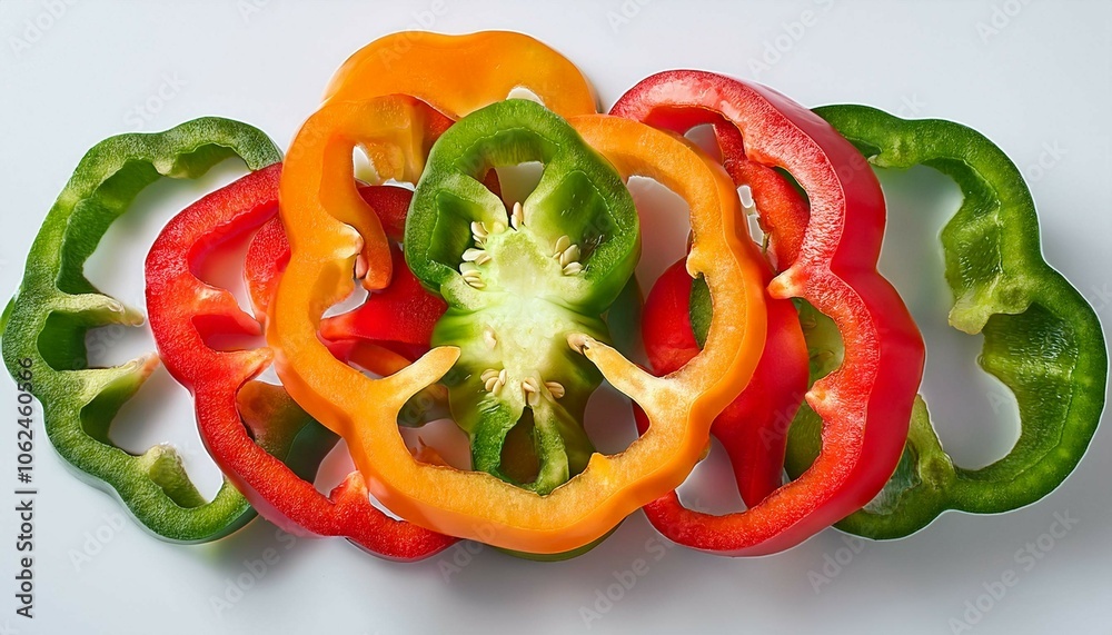 red and green peppers red and green peppers