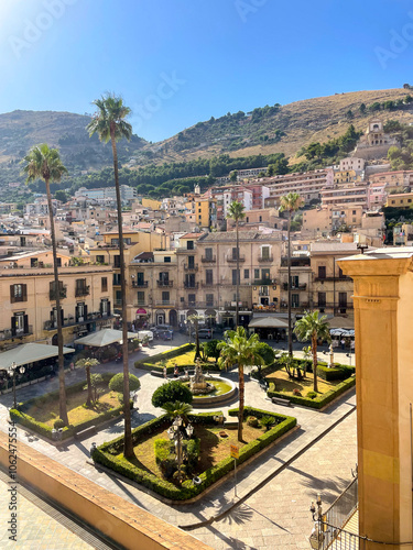 Piazza Guglielmo II - Monreale, Italy photo