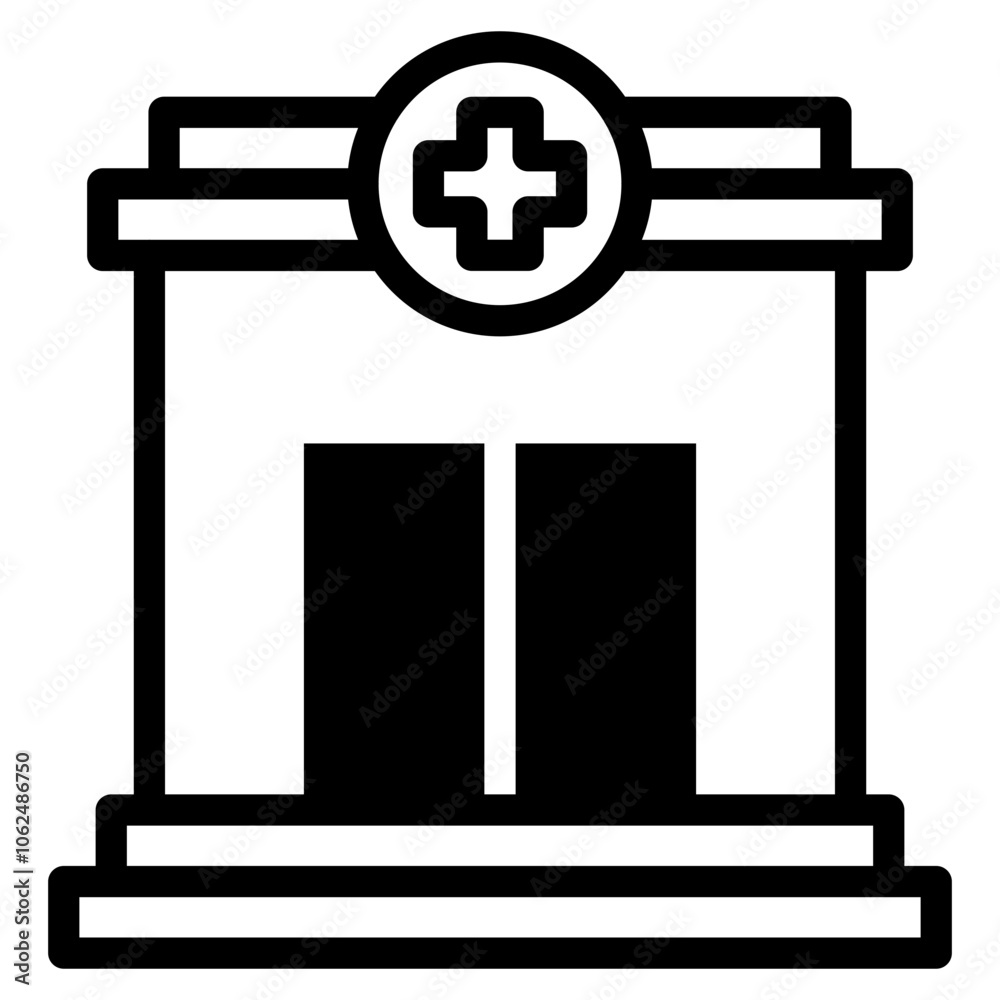 medicine medical icon hospital building sign medicine medical icon hospital building sign