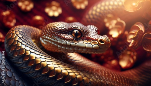 Snake zodiac in Chinese New Year