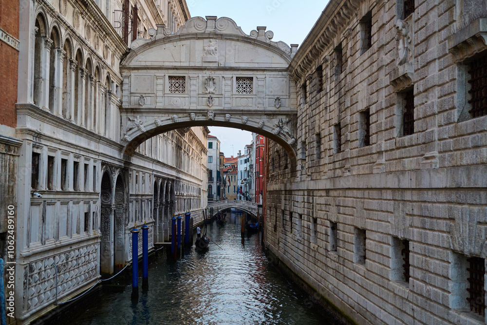 Venice and its canals ,boats,sculptures and birds Venice and its canals ,boats,sculptures and birds