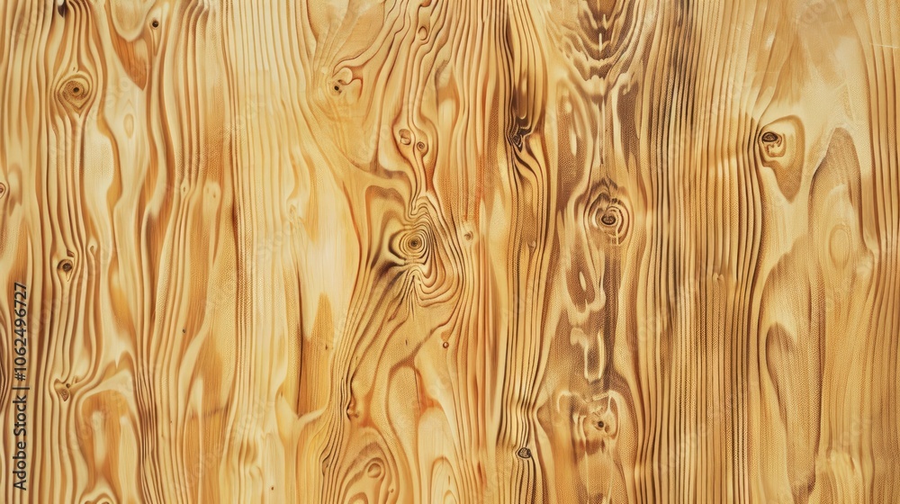 Smooth European pine veneer showcasing uniform grain texture, ideal for backgrounds and natural design elements Smooth European pine veneer showcasing uniform grain texture, ideal for backgrounds and natural design elements