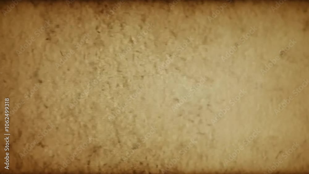 Light moves over an old paper texture, creating a vintage background with a warm, nostalgic feel