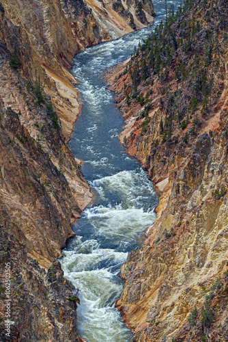 Raging Waters in a Deep Canyon