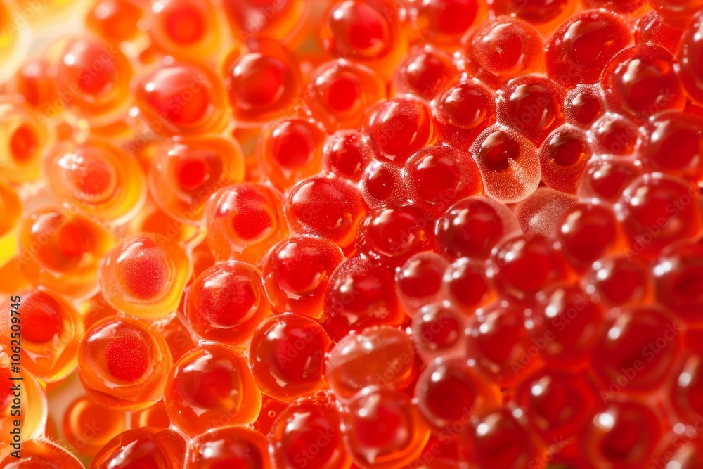 Fresh and wet natural red caviar. Image illustrated food for advertisement Fresh and wet natural red caviar. Image illustrated food for advertisement