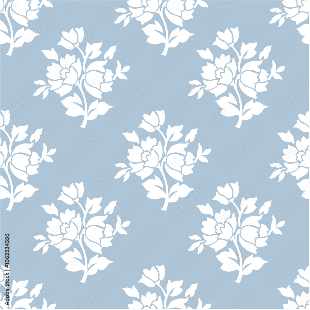 Boho Floral pattern Flower Block print Floral damask Ditsy floral Small flower repeat vector file Boho Floral pattern Flower Block print Floral damask Ditsy floral Small flower repeat vector file