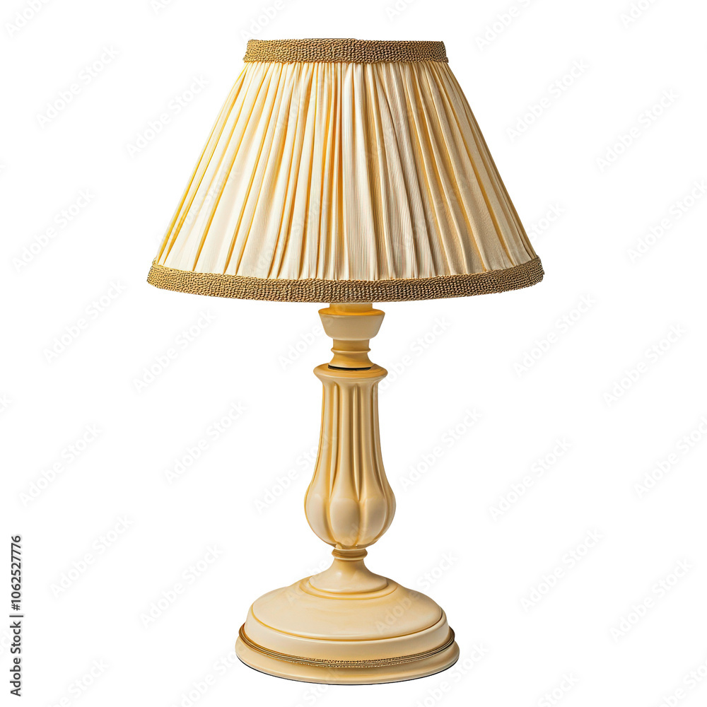 Elegant table lamp with pleated shade, perfect for home decor, warm lighting, and cozy ambiance. Elegant table lamp with pleated shade, perfect for home decor, warm lighting, and cozy ambiance.