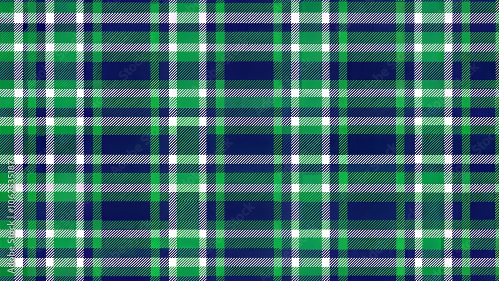 Green and Blue Plaid Pattern Background Green and Blue Plaid Pattern Background