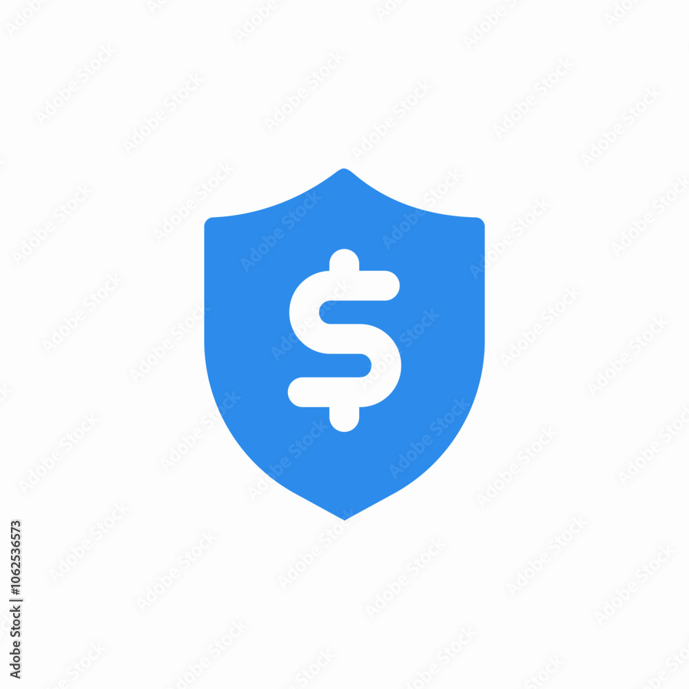 money shield protection icon sign vector money shield protection icon sign vector