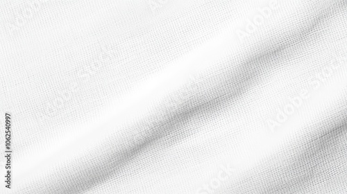 Wallpaper Mural Wrinkled White Fabric with a Subtle Pattern Torontodigital.ca