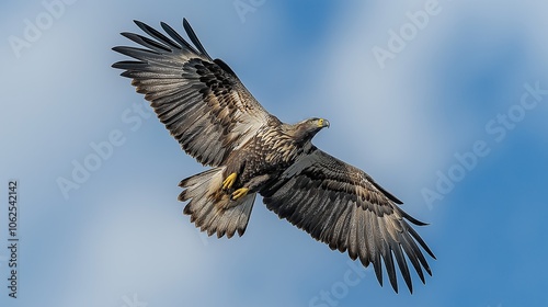 Majestic Eagle in Flight