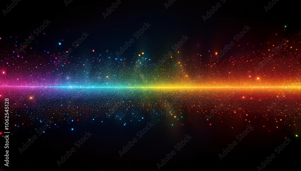 Background has rainbow stripes with space for text A-11.4.268 Background has rainbow stripes with space for text A-11.4.268