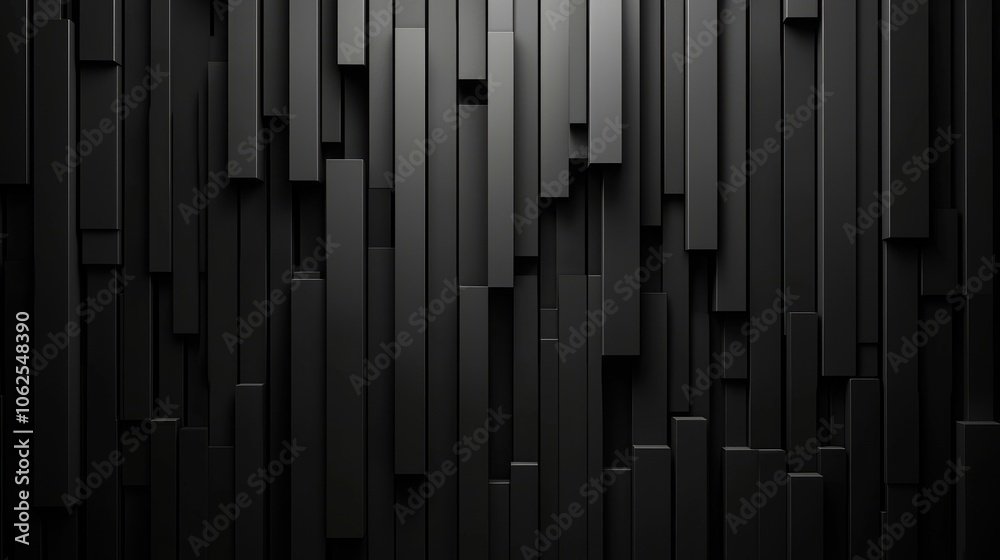 Abstract Black Rectangular Wall Pattern Abstract Black Rectangular Wall Pattern