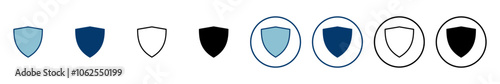 Free Download Shield vector vector icon isolated on white background. Protection icon vector. Security vector icon - GFXLoad