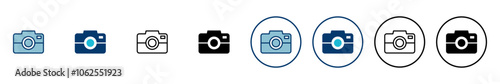 Camera Icon vector isolated on white background. Camera symbol. Camera vector icon