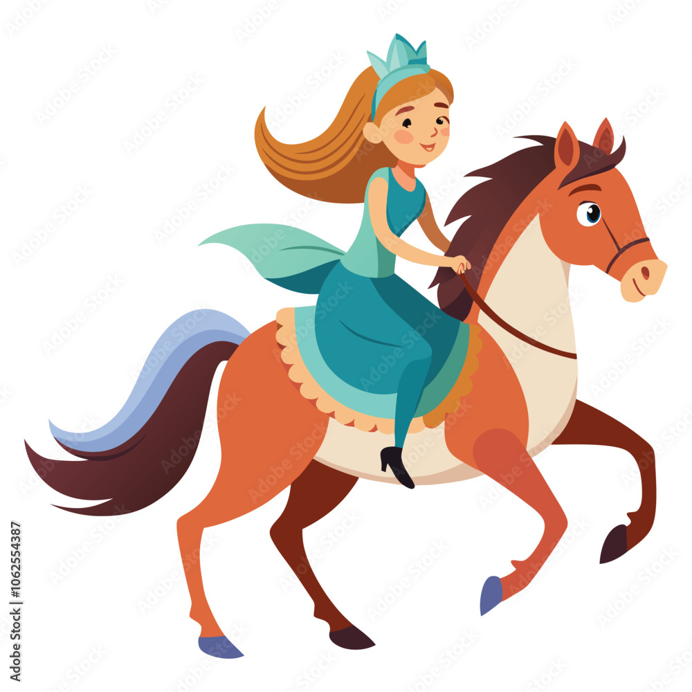 Vector Girl Riding Horse Vectors Vector Girl Riding Horse Vectors