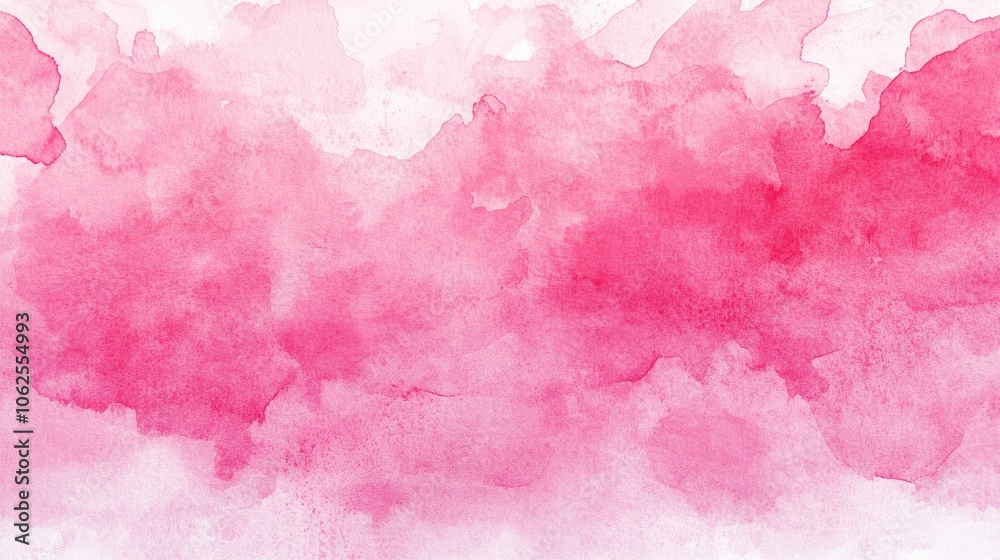 Fototapeta premium Abstract Watercolor Background with Pink and White Gradient