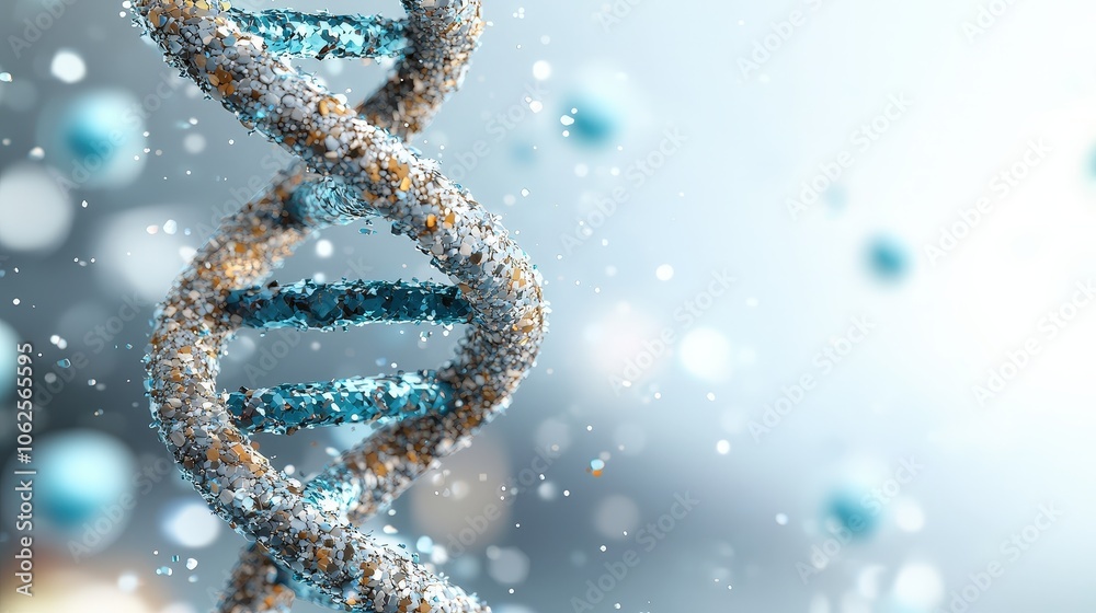Abstract DNA Double Helix Structure Genetic Science Biotechnology Research Abstract DNA Double Helix Structure Genetic Science Biotechnology Research