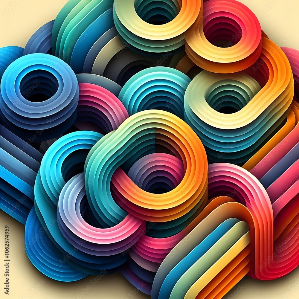 abstract background with circles abstract background with circles